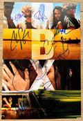 A cast autographed photo poster from the television series, Outer Banks. also known as OBX. Signed photograph of Chase Stokes, Madelyn Cline, Madison Bailey, Jonathan Davis, Rudy Pankow, Drew Starkey, Charles Esten, Austin North, Caroline Arapoglou and Cullen Moss in blue ink marker signatures. Photograph autographs for sale on 8x12 inch picture