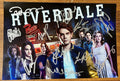 A cast autographed photo print of the TV show Riverdale. Signed poster of K.J. Apa, Lili Reinhart, Camila Mendes, Cole Sprouse, Casey Cott, Madelaine, Petsch, Marisol Nichols, Madchen Amick, Luke Perry, Ashleigh Murray and Charles Melton in silver ink markers signatures. Photograph Riverdale autographs for sale on 8x12 inch picture.
